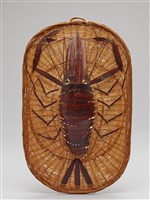 藏品(竹編染色蝦)的圖片