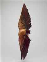 藏品(竹編染色老鷹)的圖片