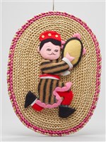 藏品(人物草編掛飾)的圖片