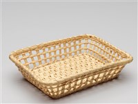 藏品(柳編小方盤)的圖片