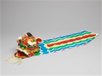 藏品(黑角獅頭(中))的圖片