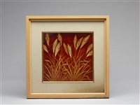 藏品(漆畫茅蟲)的圖片