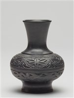 藏品(黑陶瓶)的圖片