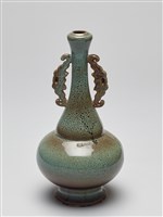 藏品(鈞釉雙耳瓶)的圖片