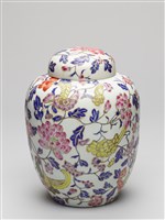 藏品(琺瑯彩纏枝花卉紋蓋罐)的圖片