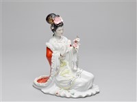 藏品(四季美人瓷塑-冬)的圖片