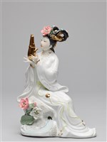 藏品(四美奏樂瓷塑-笙)的圖片