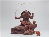 藏品(漁翁得利塑像)的圖片