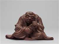 藏品(「情趣羅漢」紫砂塑像之四)的圖片