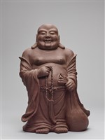 藏品(紫砂彌勒佛塑像)的圖片