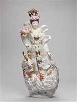 藏品(天女散花瓷塑)的圖片