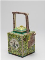 藏品(琺瑯彩四方提樑壺)的圖片