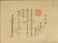 藏品(山中公東京美術學校畢業證書)的圖片