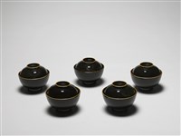 藏品(黑漆蓋碗－中)的圖片