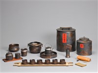 藏品(墨金茶具組)的圖片