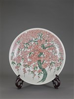 藏品(花團錦簇大盤)的圖片