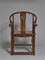 藏品(酸枝圈椅（麒麟紋圈椅）)的圖片