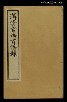 藏品(滿清官場百怪錄（卷上）)的圖片