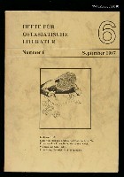 藏品(HEFTE FÜR OSTASIATISCHE LITERATUR  6)的圖片