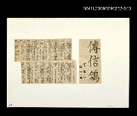 藏品(「燈下的沉思」等篇剪輯：傳信鴿)的圖片