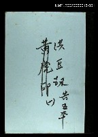 藏品(洪豆劫(謄稿)一)的圖片