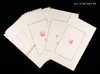 藏品(三毛家屬各式印鑑拓印)的圖片