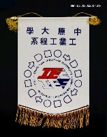 藏品(中原大學工業程系旗幟)的圖片