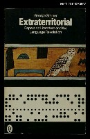 藏品(EXTRATERRITORIAL PAPERS ON LITERATURE AND THE LANGUAGE REVOLUTION)的圖片