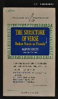 藏品(THE STRUCTURE OF VERSE)的圖片