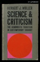 藏品(SCIENCE AND CRITICISM)的圖片