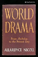 藏品(WORLD DRAMA-FROM AESCHYLUS TO THE PRESNET DAY)的圖片