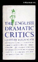 藏品(THE ENGLISH DRAMATIC CRITICS)的圖片