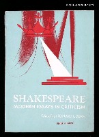 藏品(SHAKESPEARE MODERN ESSAYS IN CRITICISM)的圖片