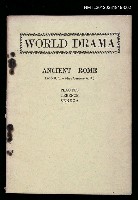 藏品(WORLD DRAMA-ANCIENT ROME)的圖片