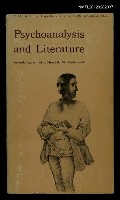 藏品(PSYCHOANALYSIS AND LITERATURE)的圖片