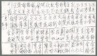 藏品(王昶雄自書身分住址及命名資料)的圖片