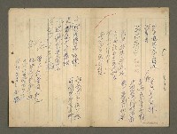 藏品(無題名詩稿：「去年遊美今遊歐…」等數首)的圖片