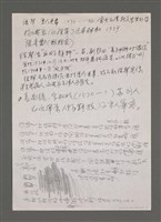 藏品(無題名：「繪聲，廈門醫專……（草稿）」)的圖片