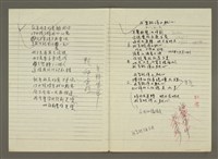 藏品(無題名：就算我是故意離開你……（影本）；我能停止耽心)的圖片