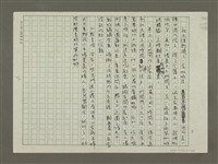 藏品(無題名：社區裡新開了一家咖啡店……（殘稿）)的圖片