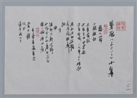 藏品(紫鵑小集：愚人節、布魯塞爾黃昏、小詩三帖)的圖片