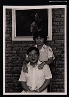 藏品(瘂弦與大女兒合照)的圖片