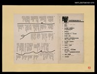 藏品(詩的俱樂部演出節目表（影本）)的圖片