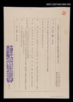 藏品(中國青年反共救國團台北市團務指導委員會開會通知)的圖片