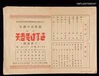 藏品(「這不過是春天」三幕話劇公演本事)的圖片