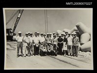 藏品(蕭白等人參訪台中港開工工地)的圖片