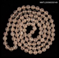 藏品(粉紅色水晶珠子項鍊)的圖片