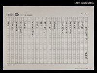 藏品(鄉愁短歌等待等四首〈影本〉)的圖片