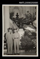 藏品(總統華誕與葉藩中校攝於介壽館正廳（民國58年10月31日）)的圖片