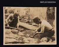 藏品(發堀的兩代，金關丈夫、國分直一)的圖片